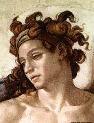 Michelangelo Buonarroti Ignudo Spain oil painting artist
